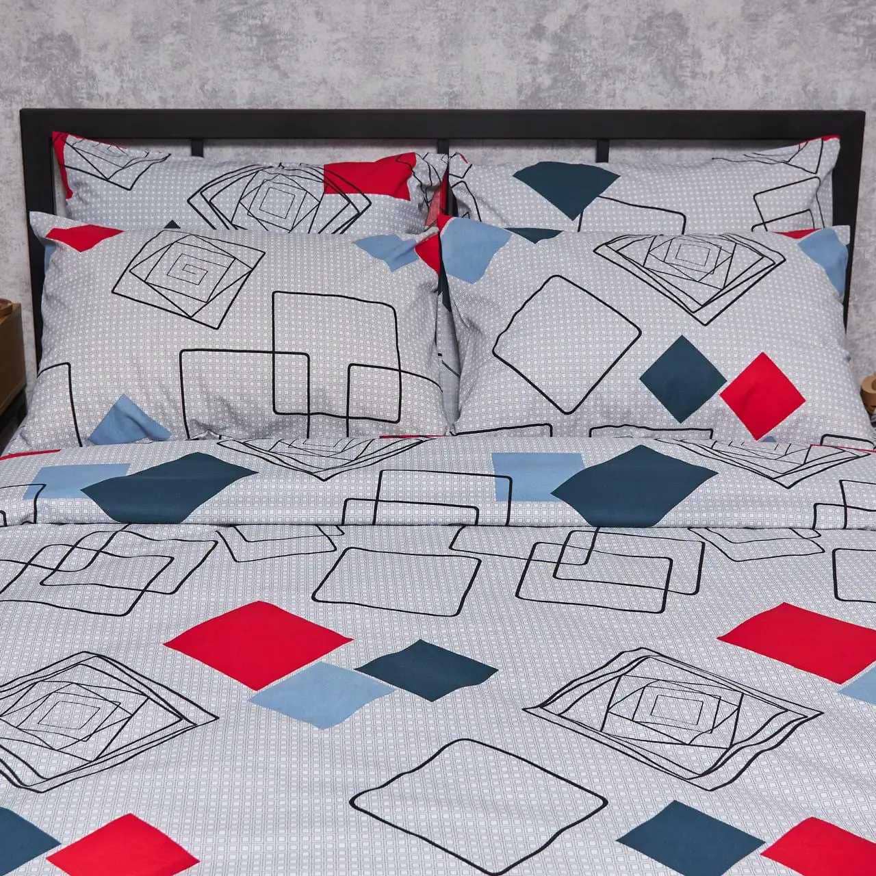 Наволочка Moon&Star Бязь Gold Люкс Urban Grid 40х60 см 2 шт. (MS-840000979)