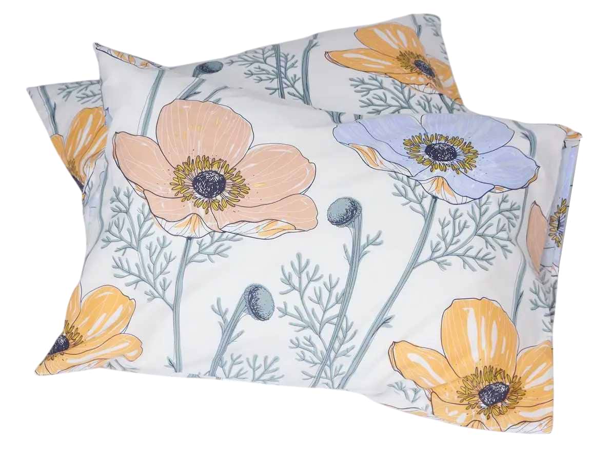 Наволочка Moon&Star Ranforce Elite Gold Poppy 40х60 см 2 шт. (MS-840001183)