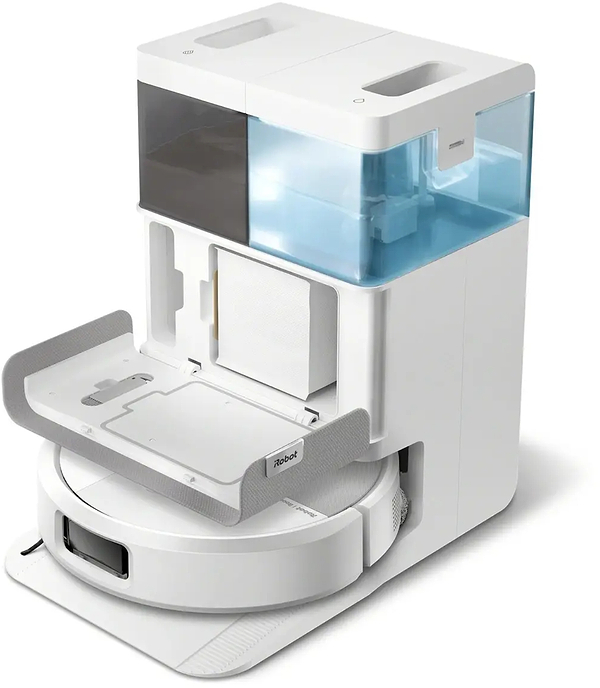 Фото - Робот-пылесос моющий iRobot Combo 505+ White (N185240)