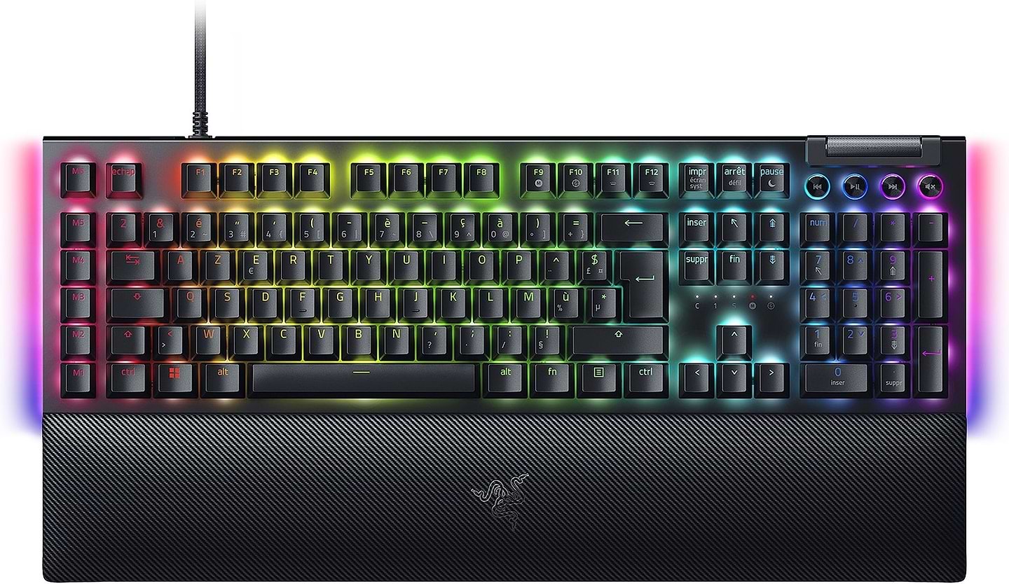 Клавиатура проводная игровая Razer BlackWidow V4 (RZ03-04692500-R3R1) - Фото 1