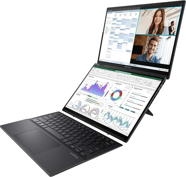 Фото - Ноутбук Asus Zenbook Duo UX8406MA-PZ044W Inkwell Gray