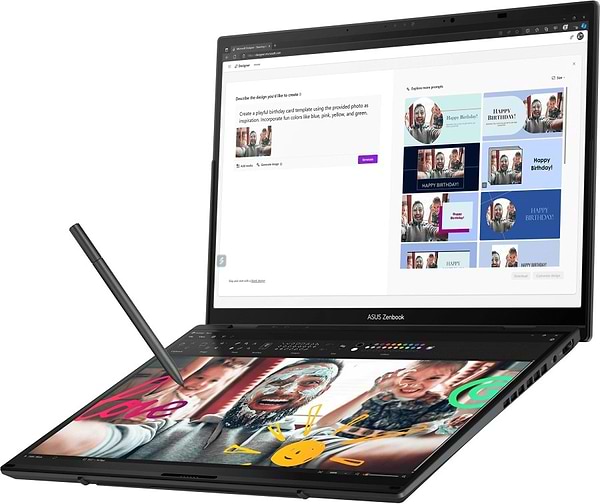 Фото - Ноутбук Asus Zenbook Duo UX8406MA-QL104W Inkwell Gray