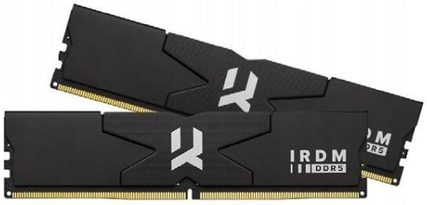 Фото - Память DDR Goodram DDR5 64Gb 6000Hz IRDM Black 2x32 (IR-6000D564L30/64GDC)