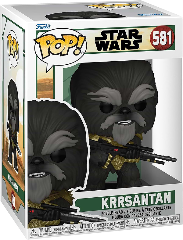 Фото - Коллекционная фигурка FUNKO POP Star Wars: BoBF- Krrsantan w/BG (5908305242673)