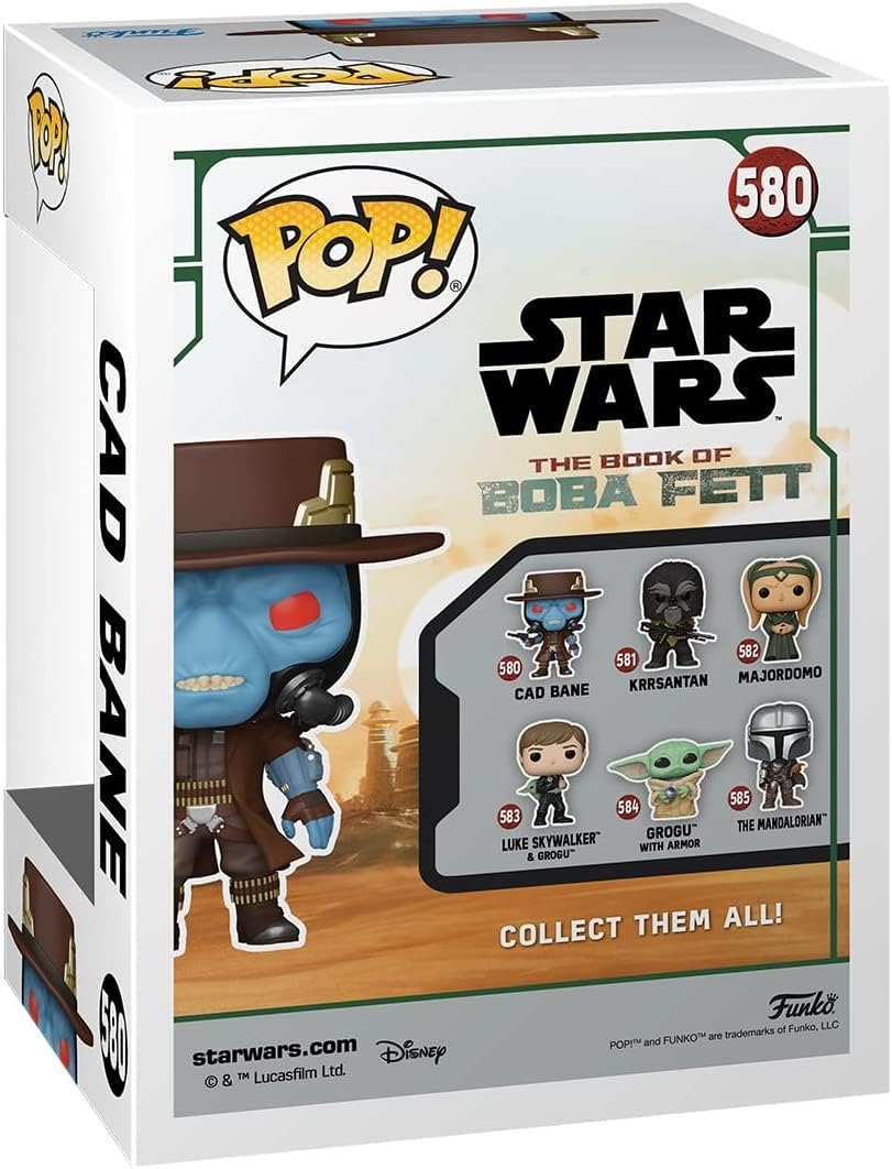 Фото - Коллекционная фигурка FUNKO POP Star Wars: BoBF- Cad Bane (5908305242659)