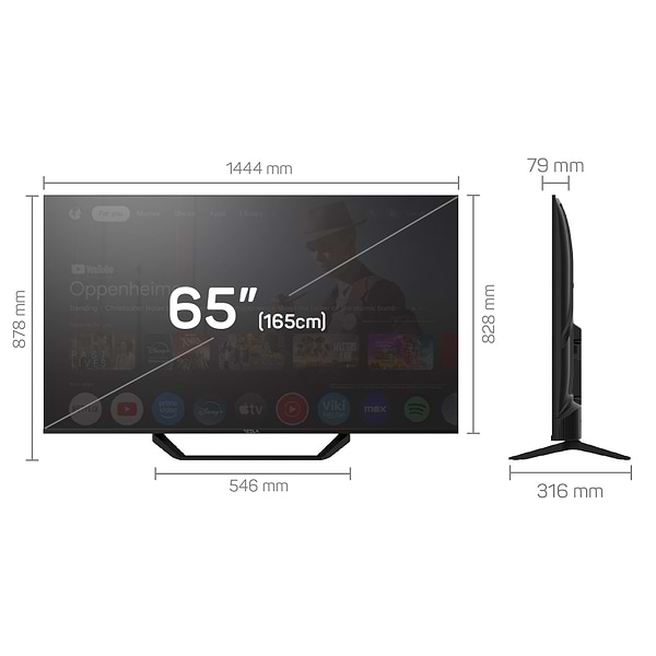 Фото - Телевизор Tesla 65E655BUS