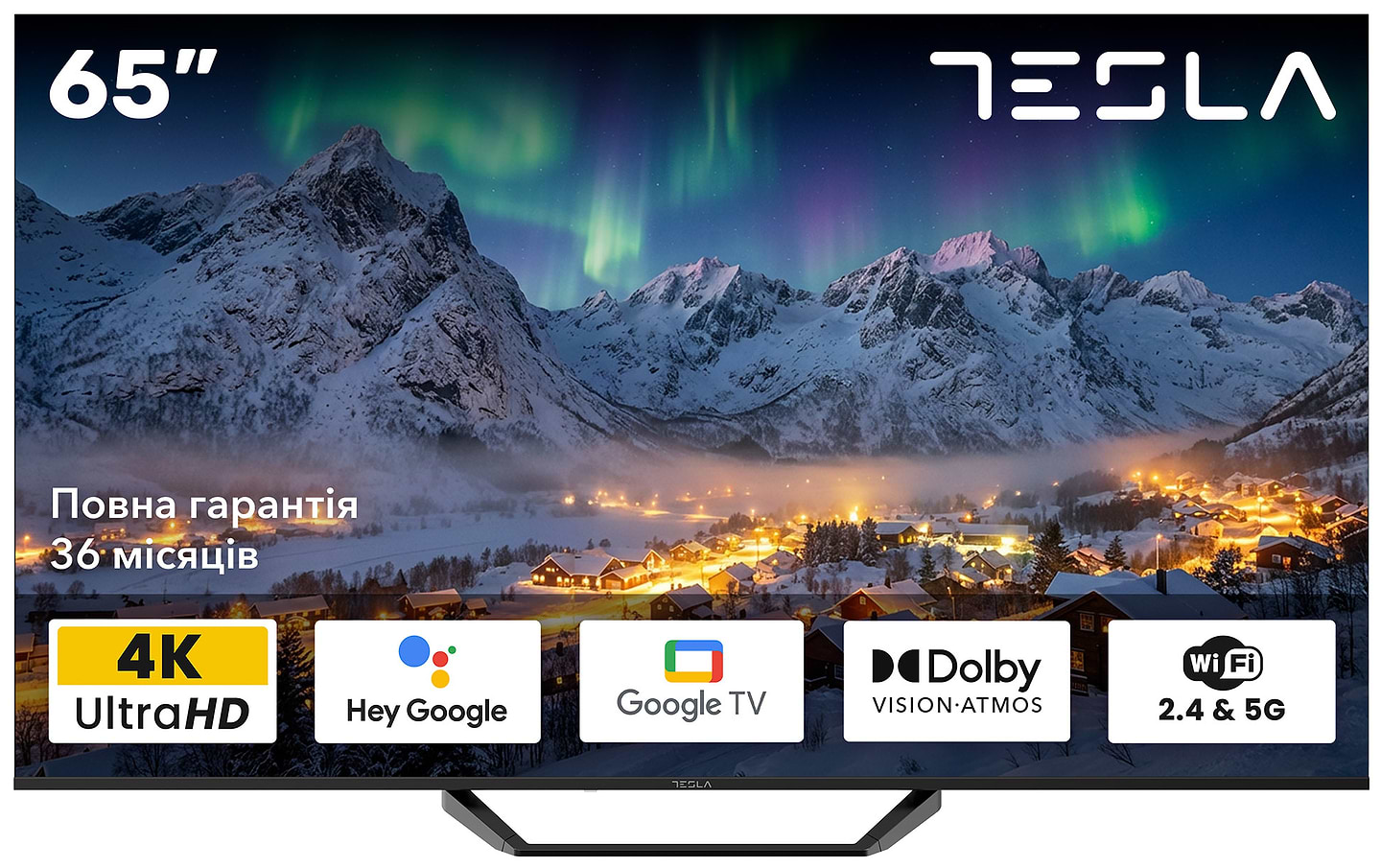 Купити Телевізор Tesla 65E655BUS - Фото 1 Телевізор Tesla 65E655BUS - Фото 1