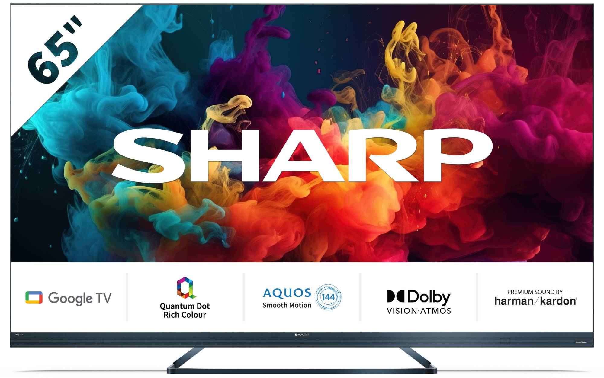 Фото - Уцінка - Телевізор Sharp 4T-C65FQ5EM2AG