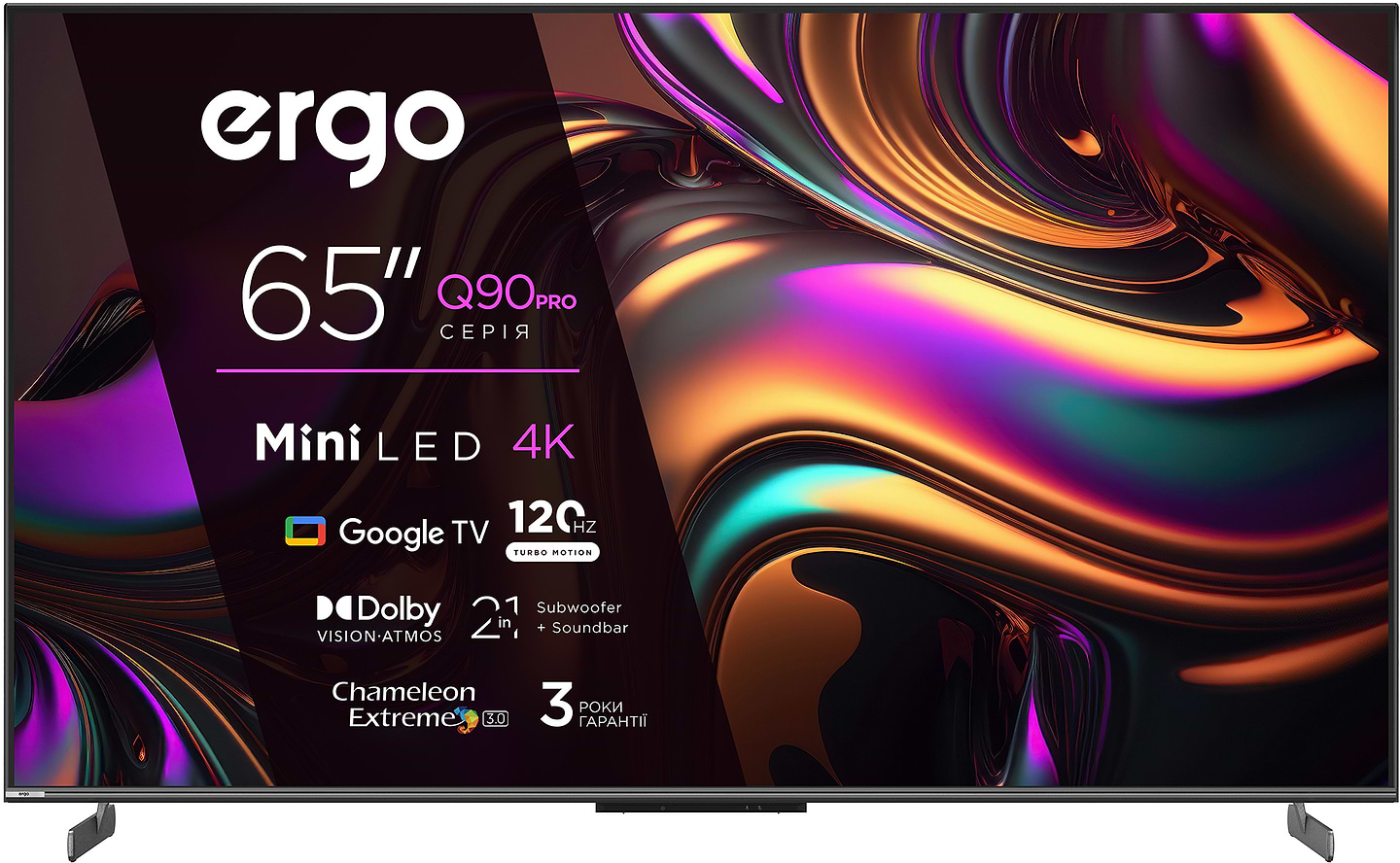 Телевизор Ergo 65MQ90PRO - Фото 1