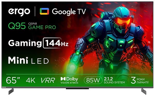 Фото - Телевизор Ergo 65MQ95 Game PRO
