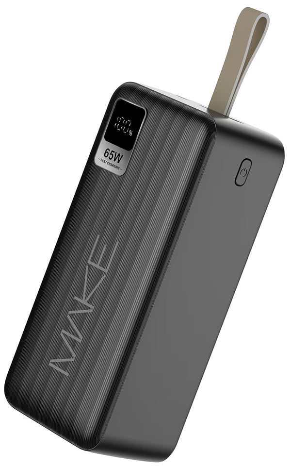 Фото - Уценка - Батарея мобильная MAKE 30000 mAh 65W PD+QC Black (MPB-302BK)