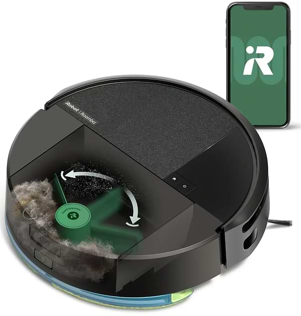 Фото - Робот-пылесос моющий iRobot Combo 205 Black (L121040)