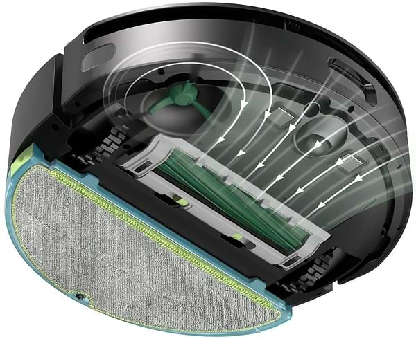Фото - Робот-пылесос моющий iRobot Combo 205 Black (L121040)