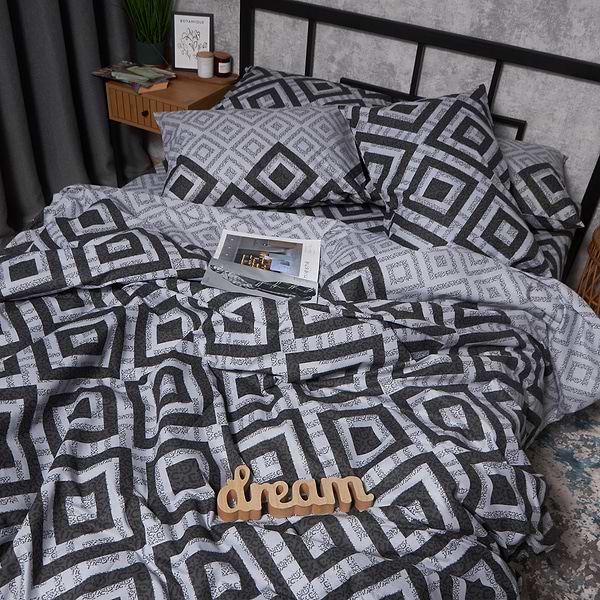 Фото - Пододеяльник двуспальный Moon&Star Бязь Gold Люкс Retro Pixels 175x210 см (MS-870000707)