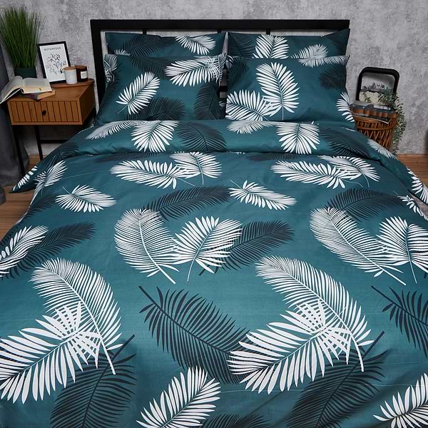 Фото - Пододеяльник полуторный Moon&Star Микросатин Premium Green Oasis 143x210 см (MS-870000865)