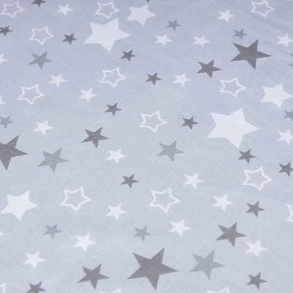 Фото - Простынь полуторная Moon&Star Silver Stars Бязь Gold Люкс 140х200х25 см (MS-850000910)