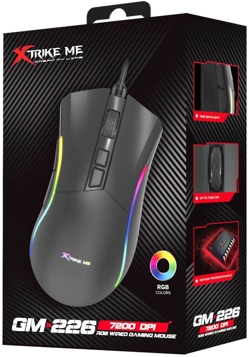 Фото - Мышь проводная игровая XTRIKE ME GM-226