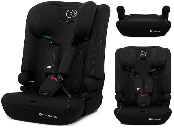 Фото - Автокресло Kinderkraft i-Comfy i-Size Black (KCICOM00BLK0000)