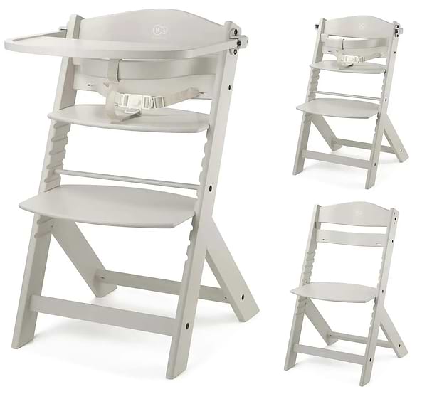 Фото - Стільчик для годування класичний Kinderkraft Enock Beige (KKKENOCBEGF0000)