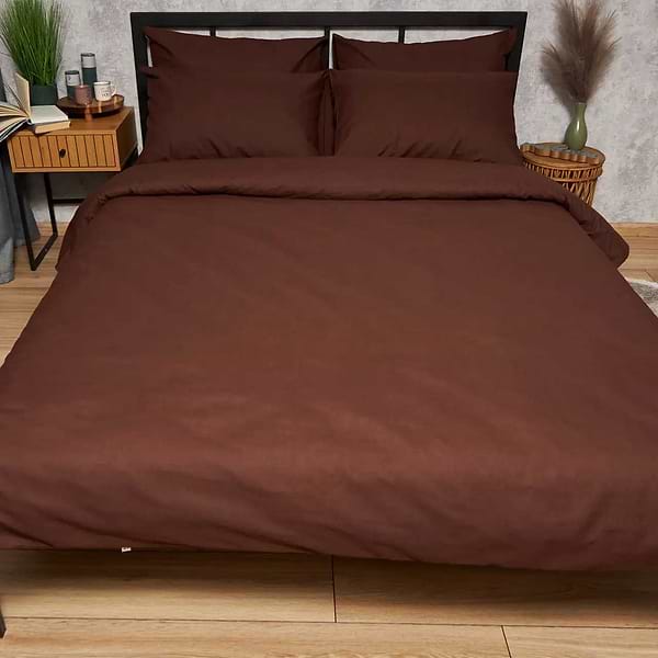 Фото - Комплект постельного белья Moon&Star Бязь Gold Люкс Chocolate Dream 143х210 нав. 2х50х70 (MS-820008941)