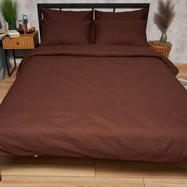 Фото - Комплект постельного белья Moon&Star Бязь Gold Люкс Chocolate Dream 175х210 нав. 2х50х70 (MS-820008931)