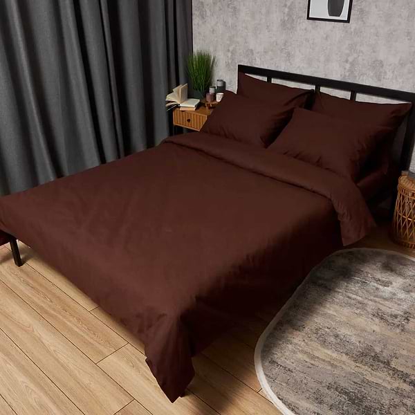 Фото - Комплект постельного белья Moon&Star Бязь Gold Люкс Chocolate Dream 143х210 нав. 2х50х70 (MS-820008941)