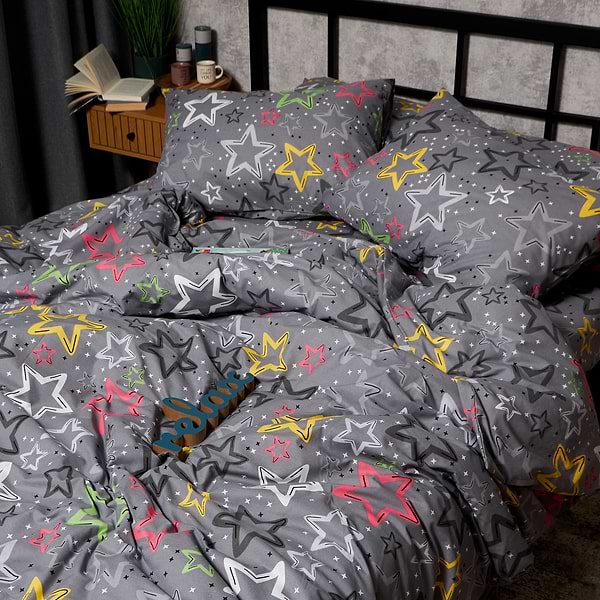 Фото - Наволочка Moon&Star Бязь Gold Люкс Cosmic Party 60х60 2 шт. (MS-840001318)