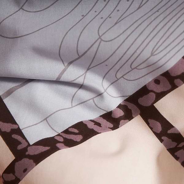 Фото - Комплект постельного белья Moon&Star Бязь Gold Люкс Cozy Puzzle 160х220 нав. 2х50х70 (MS-820009051)