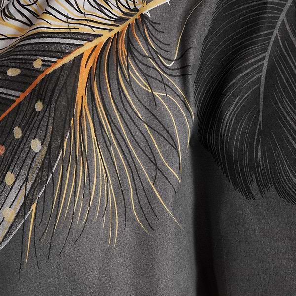 Фото - Комплект постельного белья Moon&Star Бязь Gold Люкс Mystic Feathers 175х210 нав. 2х70х70 (MS-820009492)