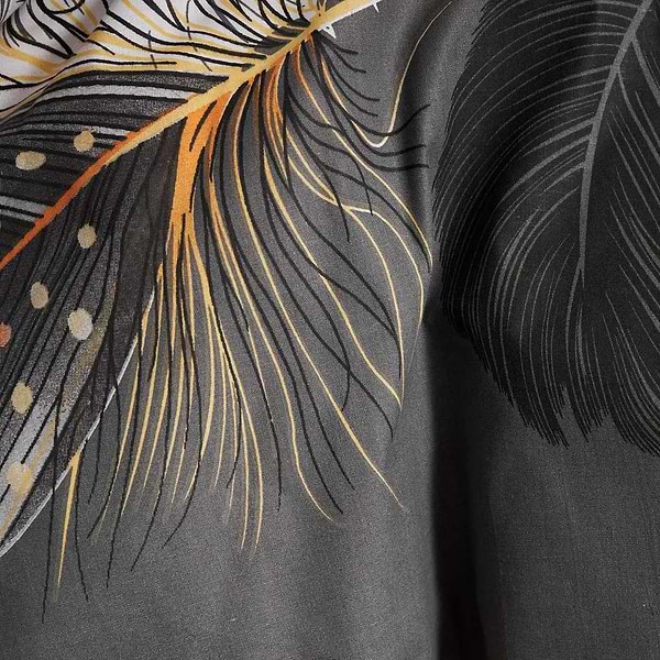 Фото - Комплект постельного белья Moon&Star прост. 220х240 + 2 нав. 70х70 Бязь Gold Люкс Mystic Feathers (MS-880000311)