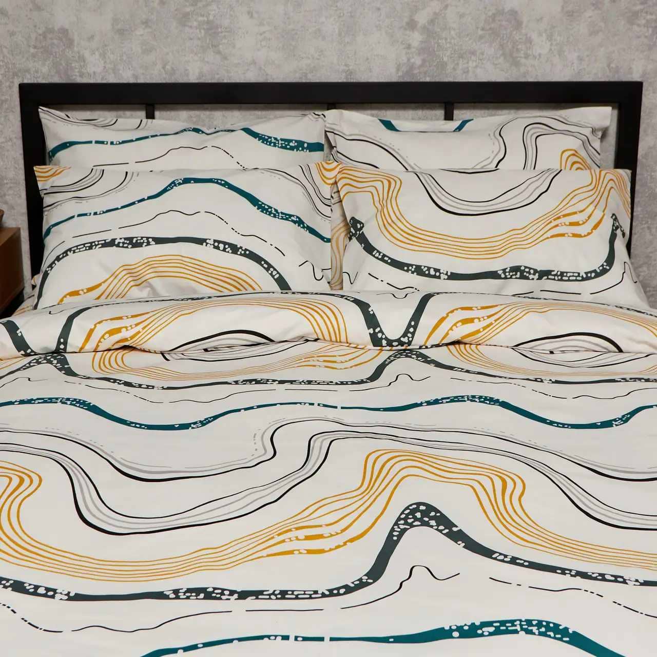 Наволочка Moon&Star Бязь Gold Люкс Natural Waves 40х60 2 шт (MS-840001411)