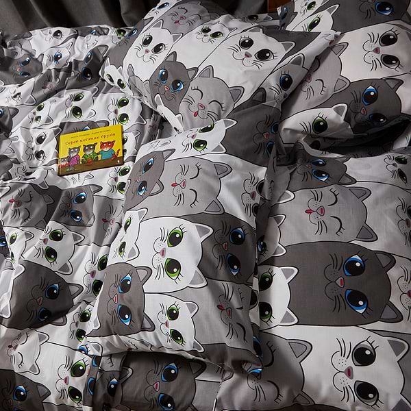 Фото - Комплект постельного белья Moon&Star Бязь Gold Люкс Furry Friends 160х220 нав. 2х50х70 (MS-820009261)