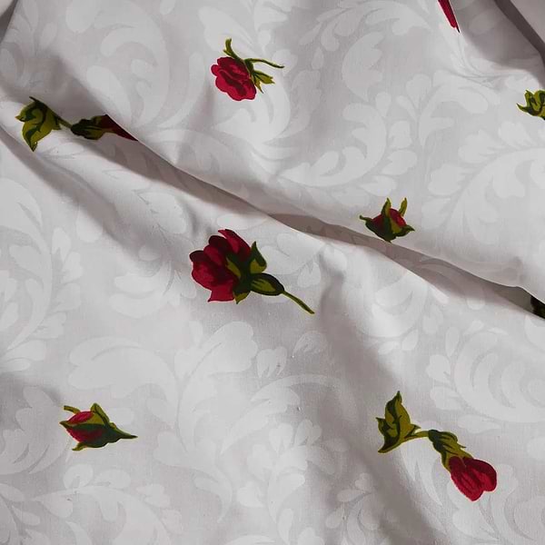 Фото - Комплект постільної білизни Moon&Star Бязь Gold Люкс Romantic Rose (MS-890000464)