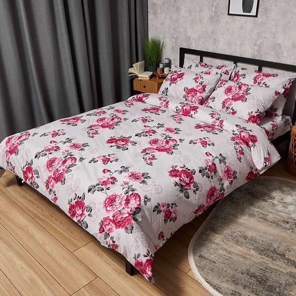 Фото - Комплект постільної білизни Moon&Star Бязь Gold Люкс Rose Whisper 200х220 нав. 4х50х70 (MS-820009708)