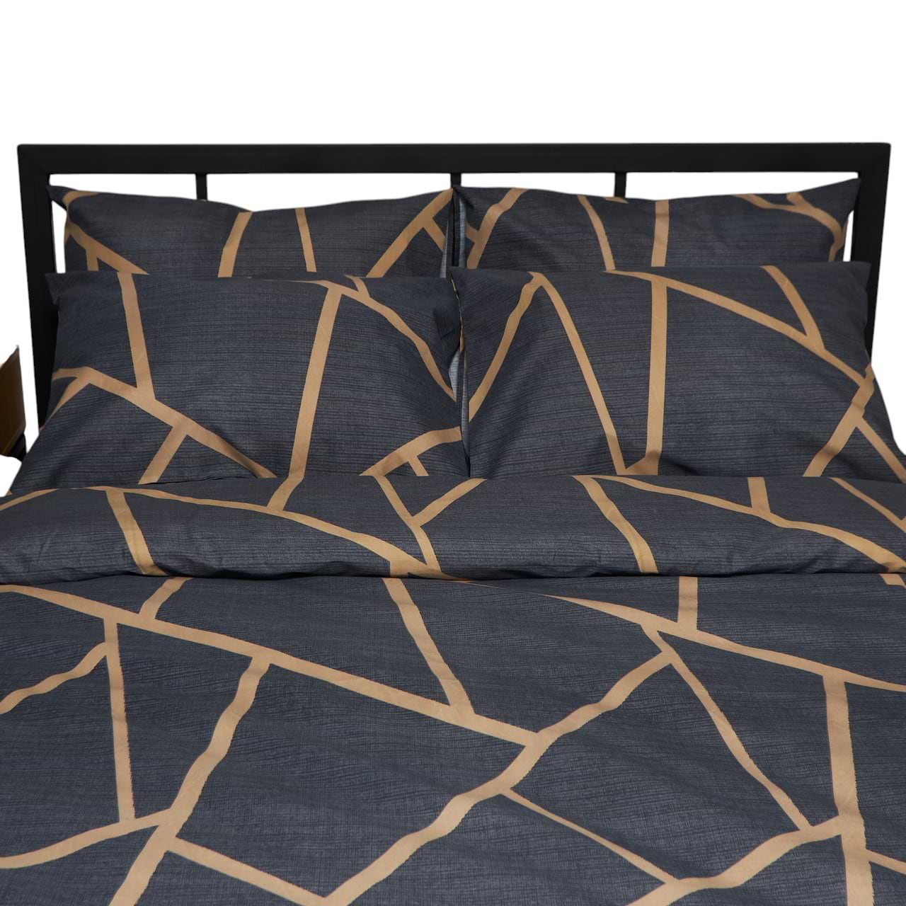 Наволочка Moon&Star Набір Мікросатин Premium Deep Blue Luxe 60х60 2 шт. (MS-840001474)