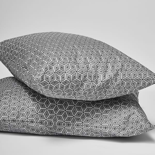 Фото - Наволочка Moon&Star Набор Бязь Gold Люкс Grey Labyrinth 50х50 2 шт. (MS-840001376)