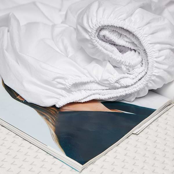 Фото - Простирадло односпальне Moon&Star Snowy Microfiber Microfiber 120х190х20 см (MS-850001407)