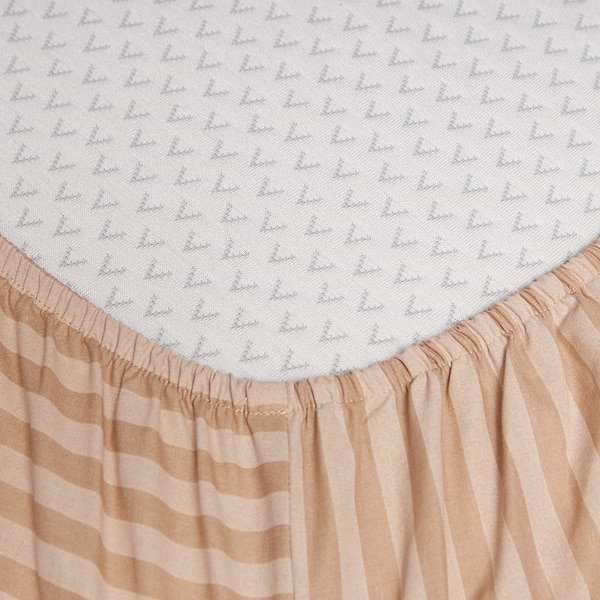 Фото - Простирадло односпальне Moon&Star Sand Lines Бязь Gold Люкс 120х200х20 см (MS-850001368)