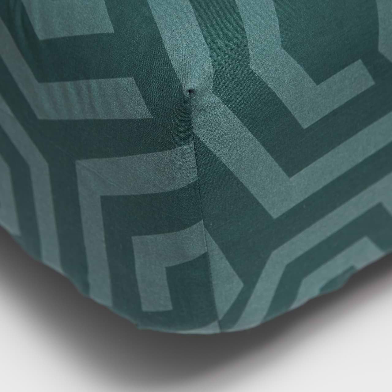 Простирадло односпальне Moon&Star Emerald Maze Бязь Gold Люкс 70х190х20см (MS-850001120)