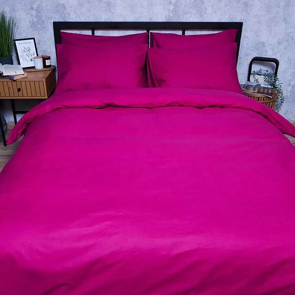 Фото - Комплект постільної білизни Moon&Star Бязь Gold Люкс Crimson Elegance 143х210 нав. 2х40х60 (MS-820006245)