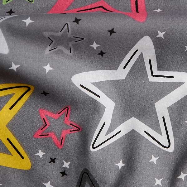 Фото - Комплект постільної білизни Moon&Star Бязь Gold Люкс Cosmic Party 200х220 см нав. 40х60 2 шт. (MS-880000150)