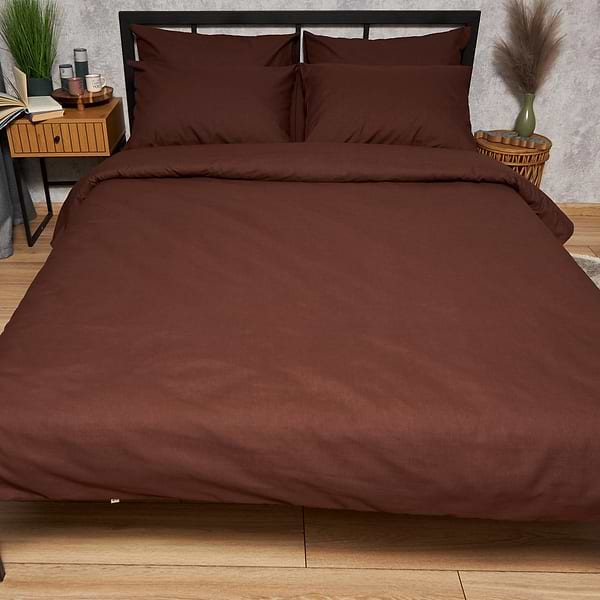 Фото - Комплект постельного белья Moon&Star Бязь Gold Люкс Chocolate Dream 200х220 нав. 70х70 см 2 шт. (MS-890000161)