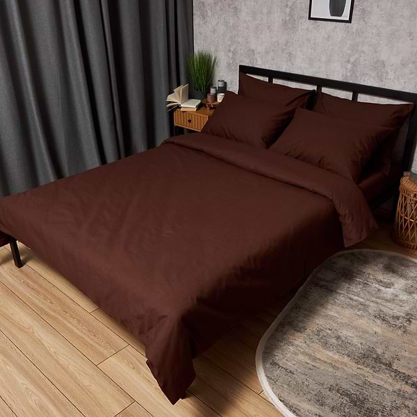 Фото - Комплект постельного белья Moon&Star Бязь Gold Люкс Chocolate Dream 200х220 нав. 70х70 см 2 шт. (MS-890000161)