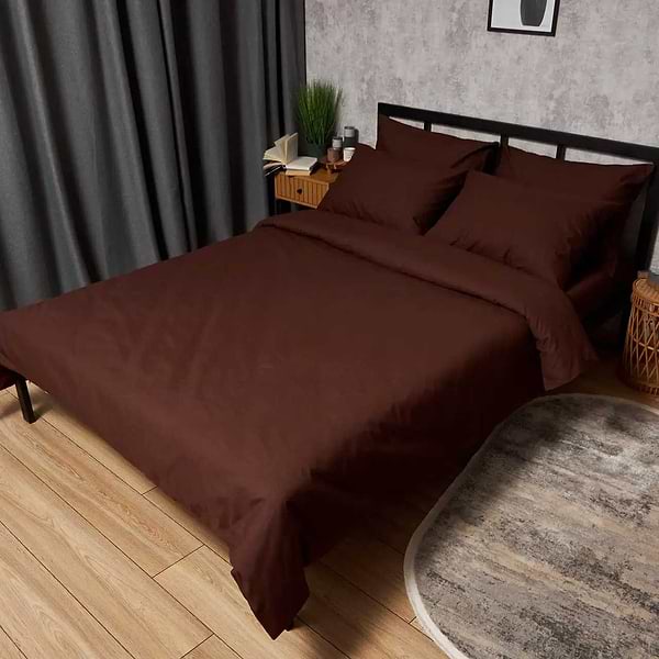 Фото - Комплект постельного белья Moon&Star Бязь Gold Люкс Chocolate Dream 180х220 см нав. 70х70 2 шт. (MS-880000125)