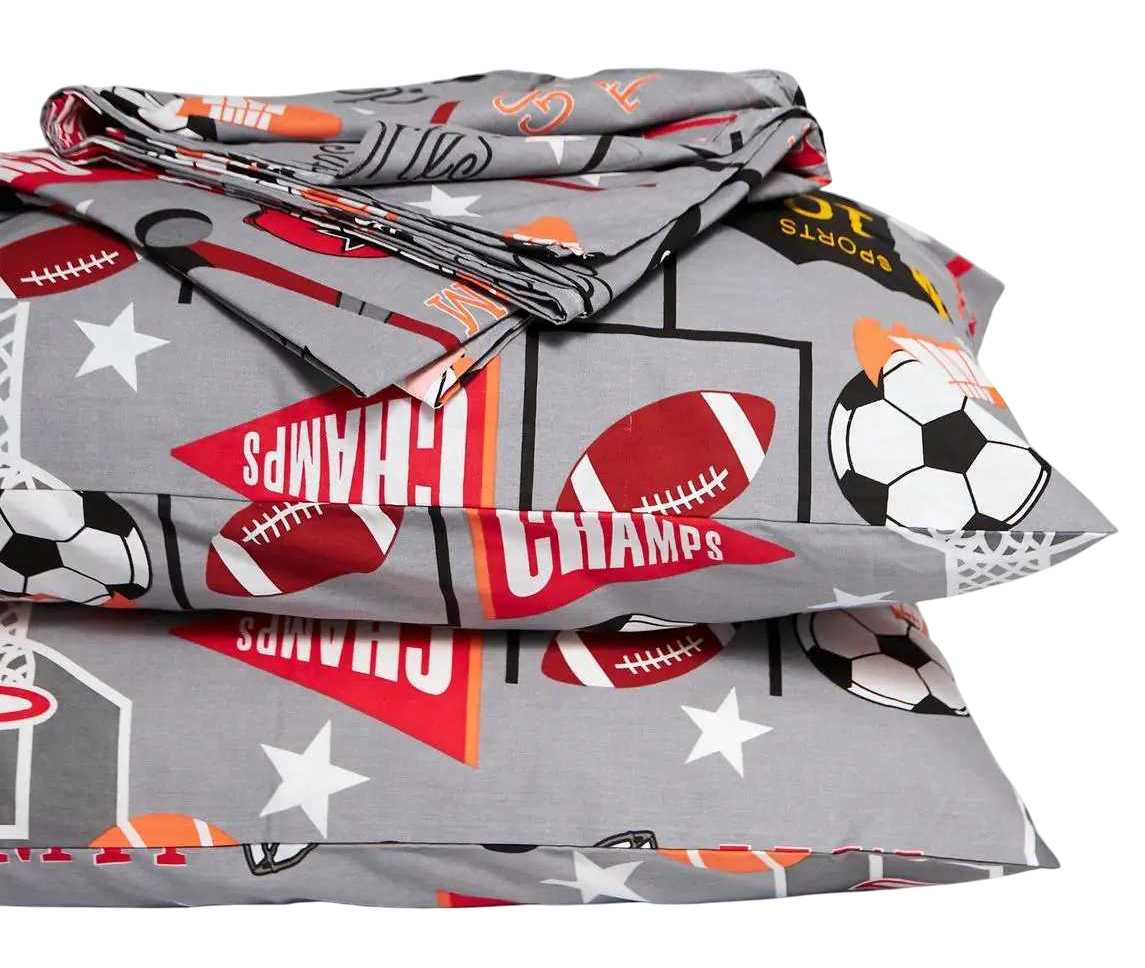 Фото - Комплект постельного белья Moon&Star прост. 220х240 + 2 нав. 40х60 Бязь Gold Люкс Champion’s Rest (MS-880000117)