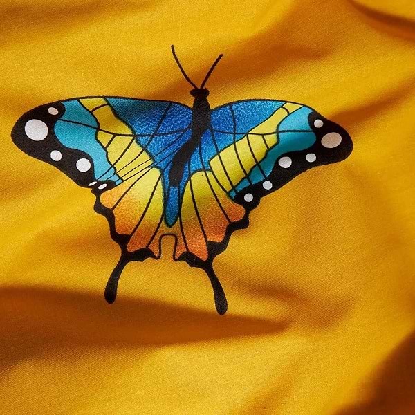 Фото - Комплект постельного белья Moon&Star Бязь Gold Люкс Butterfly Bloom 150х220 см нав. 50х70 2 шт. (MS-880000073)