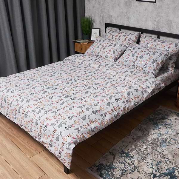 Фото - Комплект постільної білизни Moon&Star Бязь Gold Люкс Bunny Dreams 200х220 см нав. 50х70 2 шт. (MS-880000055)