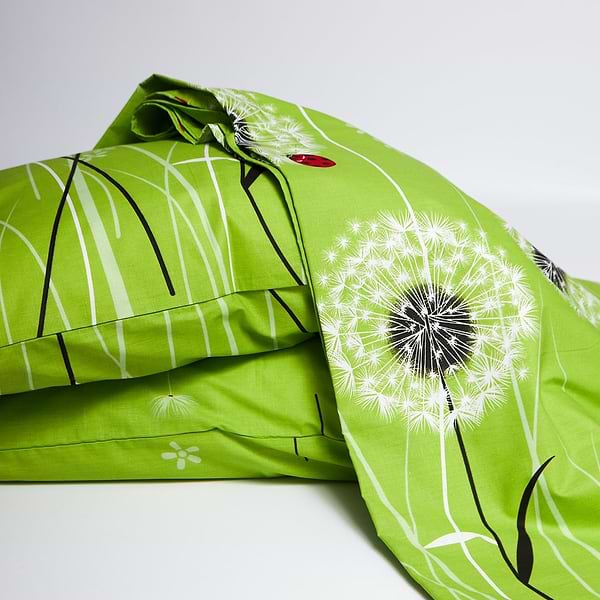 Фото - Комплект постельного белья Moon&Star прост. 220х240 + 2 нав. 40х60 Бязь Gold Люкс Green Harmony (MS-880000249)