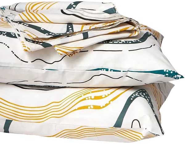 Фото - Комплект постільної білизни Moon&Star Бязь Gold Люкс Natural Waves (MS-890000388)