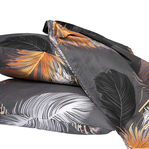 Фото - Комплект постельного белья Moon&Star прост. 220х240 + 2 нав. 70х70 Бязь Gold Люкс Mystic Feathers (MS-880000311)